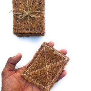 Natural Coir Kitchen Washing Scrub (pack of 5nos)