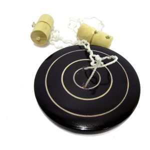Wooden Spinner Toy with Thread