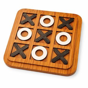 Wooden Tic- Toe Game (XO Game)