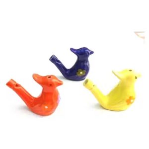 Water Bird Mimic Whistle Mixed Colour Ceramic set of 3nos