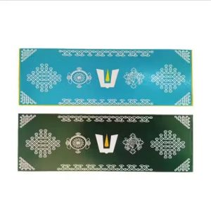 Wooden Balaji Namam shank chakra Chowki Manai | Peetalu 30cm x 10cm