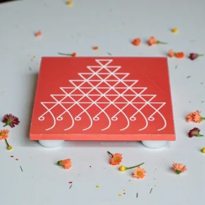 Wooden Saraswati Kolam Manai